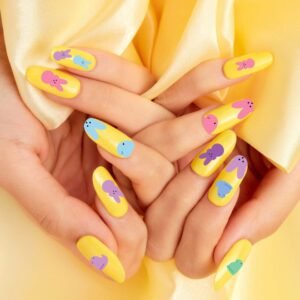 Cute and Colourful Easter Nail Design Ideas 2