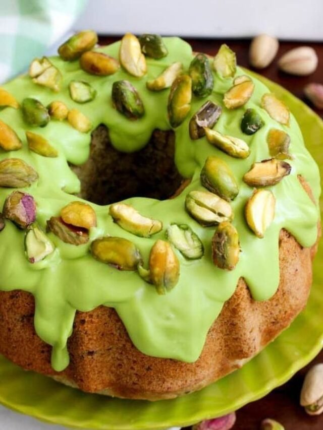 Pistachio Pudding Cake recipe
