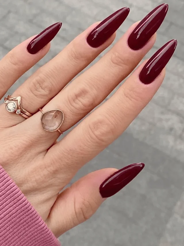 15 Sweet and Chic Cherry Red Nails to Save Before Your Next Manicure